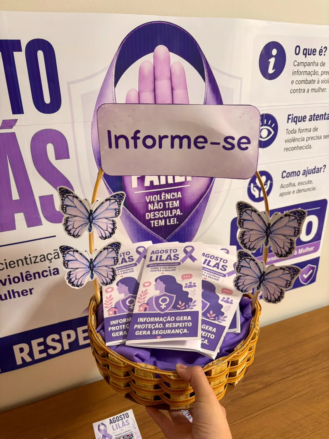 Kit Lilás Conscientização